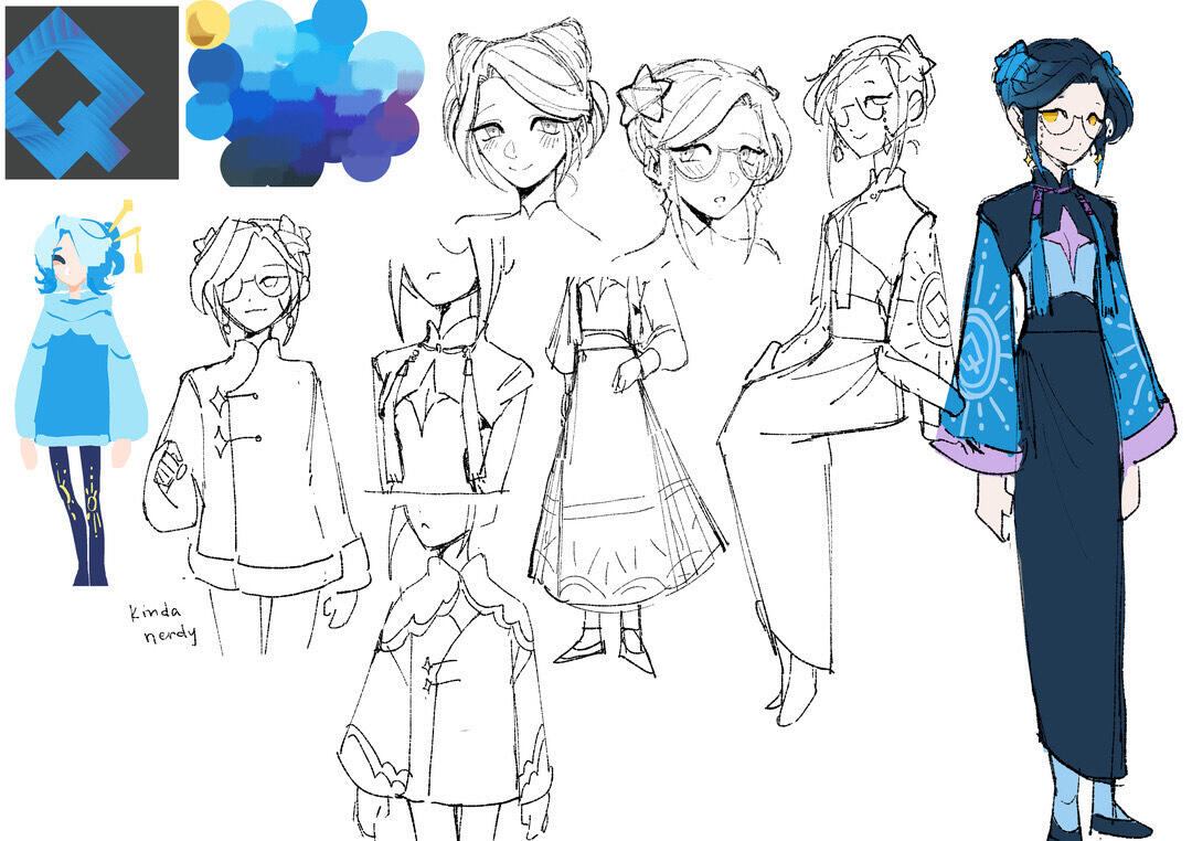 Qing Su Concept Art